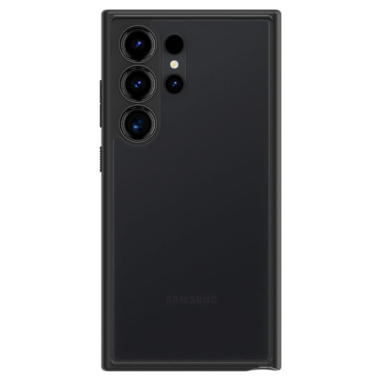 Custodia per Samsung Galaxy S24 Ultra S928, Spigen, Ultra Hybrid Frost, Nero 