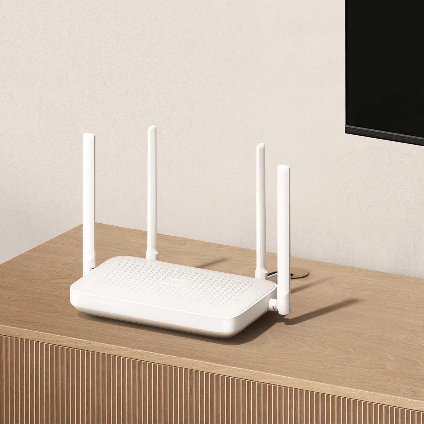 Xiaomi AX1500 Wireless Router, Dual Band, Wi-Fi 6, White DVB4412GL