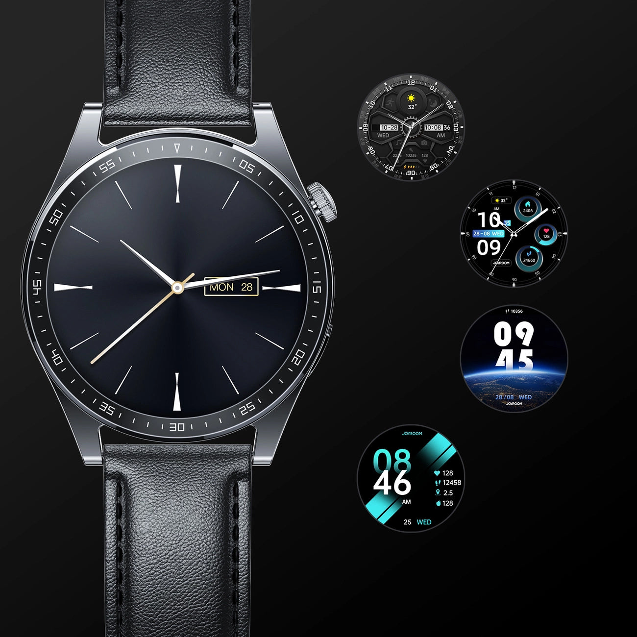 Smartwatch Joyroom JR-FC2, Nero 